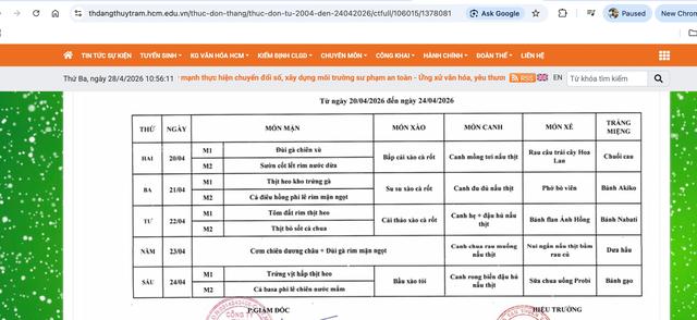 Nhiều học sinh, bảo mẫu Trường tiểu học Đặng Thùy Trâm, TP.HCM nghi ngộ độc thực phẩm- Ảnh 3.