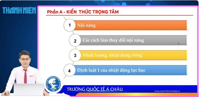 Bí quyết ôn thi tốt nghiệp THPT đạt điểm cao: Ôn tập nội năng trong vật lý - Ảnh 1.