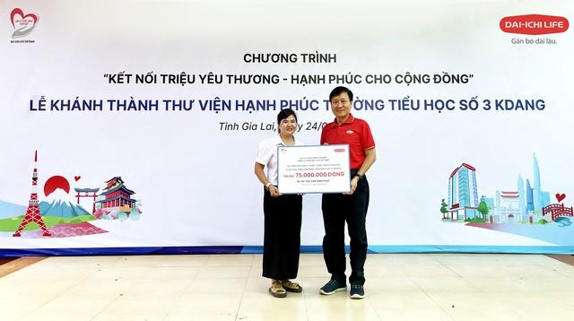 Dai-ichi Life Việt Nam khởi động dự án ‘Thư viện Hạnh phúc’ tại tỉnh Gia Lai- Ảnh 1.