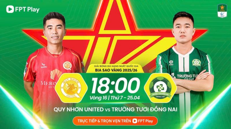 Lịch thi đấu giải hạng nhất: Trường Tươi Đồng Nai đối đầu Quy Nhơn, chưa biết ‘mèo nào cắn mỉu nào’- Ảnh 1.
