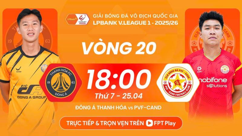 Lịch thi đấu V-League rất hay hôm nay: Nam Định làm khách đầy thử thách, Thanh Hóa không còn đường lùi- Ảnh 1.