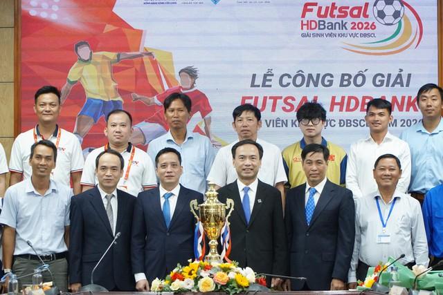 8 trường tranh tài giải futsal HDBank Sinh viên khu vực ĐBSCL- Ảnh 1.