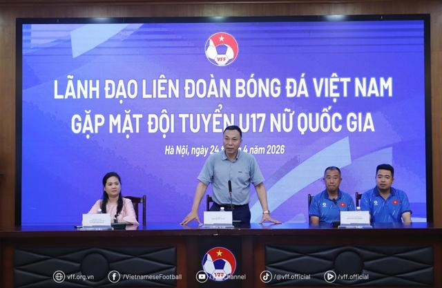 Chủ tịch VFF giao nhiệm vụ đặc biệt, U.17 nữ Việt Nam quyết đấu Trung Quốc và Thái Lan tại châu Á- Ảnh 2.