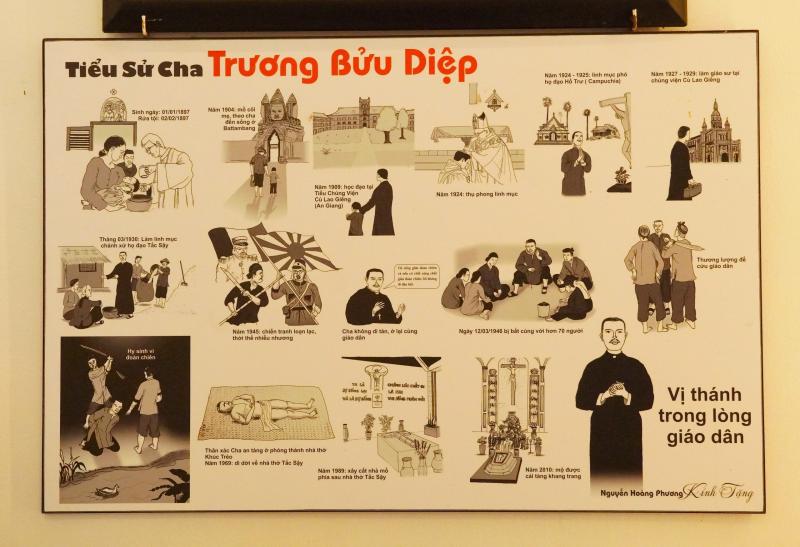 Nhà thờ Tắc Sậy điểm hành hương nổi tiếng trước thánh lễ tuyên phong Chân phước - Ảnh 8.