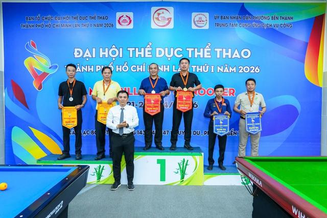 Billiards: Xác định những nhà vô địch đầu tiên tại Đại hội TDTT TP.HCM 2026- Ảnh 3.
