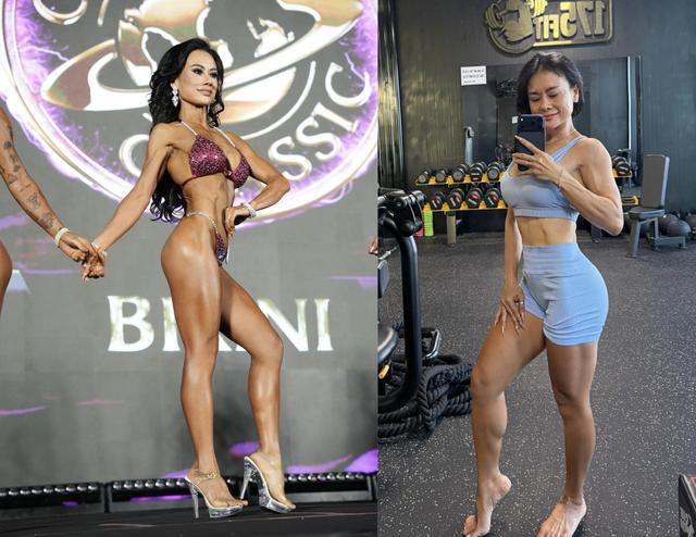 Mẹ 2 con truyền cảm hứng sống khỏe bằng gym - Ảnh 1.