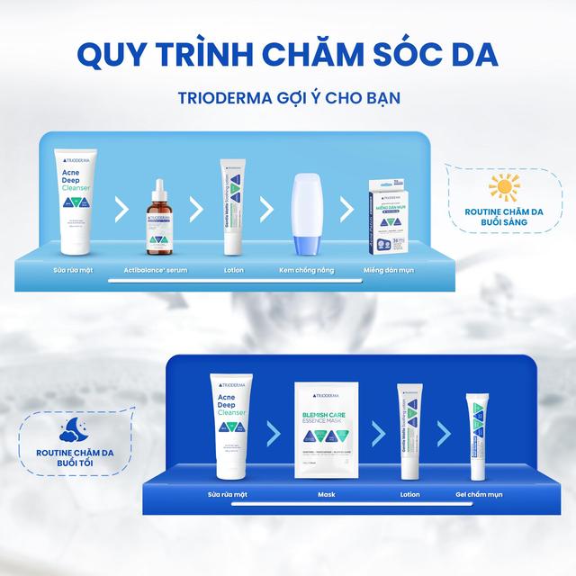 Hướng dẫn sử dụng lotion làm khỏe da Trioderrma Gentle Matte Soothing Lotion chuẩn y khoa - Ảnh 10.