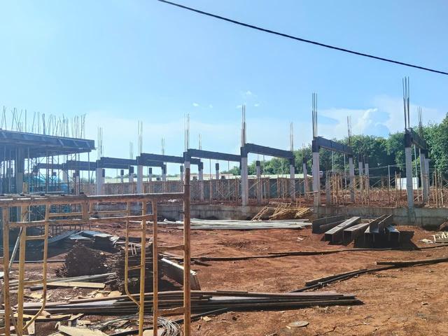 7 trường nội trú liên cấp biên giới Gia Lai chạy đua tiến độ - Ảnh 1.