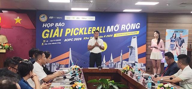 Giải pickleball châu Á mở rộng trở lại TP.HCM với tiền thưởng rất hấp dẫn- Ảnh 1.