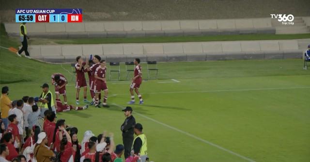 U.17 Indonesia trả giá đắt vì phung phí cơ hội, thua choáng váng Qatar: Chưa thể vào tứ kết- Ảnh 2.