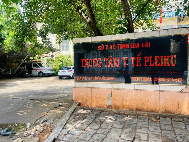 Gia Lai: Một đối tượng đập phá phòng khám Trung tâm Y tế Pleiku- Ảnh 1.