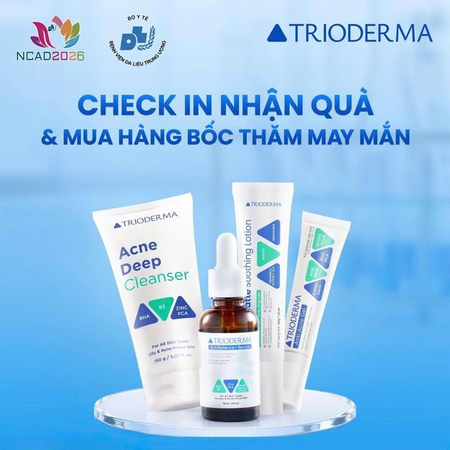 Trioderma - Đồng hành cùng Hội nghị Da liễu thẩm mỹ toàn quốc lần thứ 9 (NCAD9) - Ảnh 3.