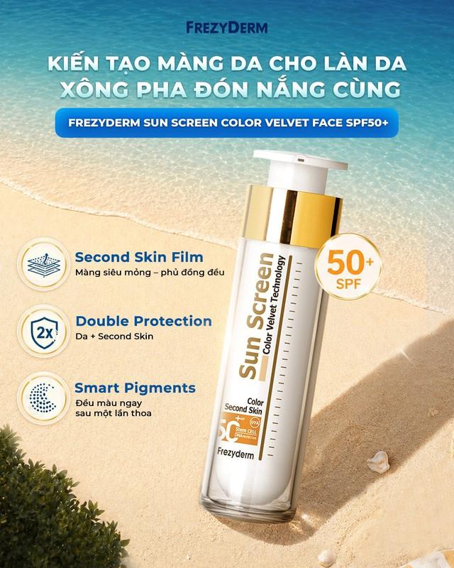 Nắng nóng 40 độ kéo dài: 3 kem chống nắng nâng tone bất biến, không trôi lem - Ảnh 3.