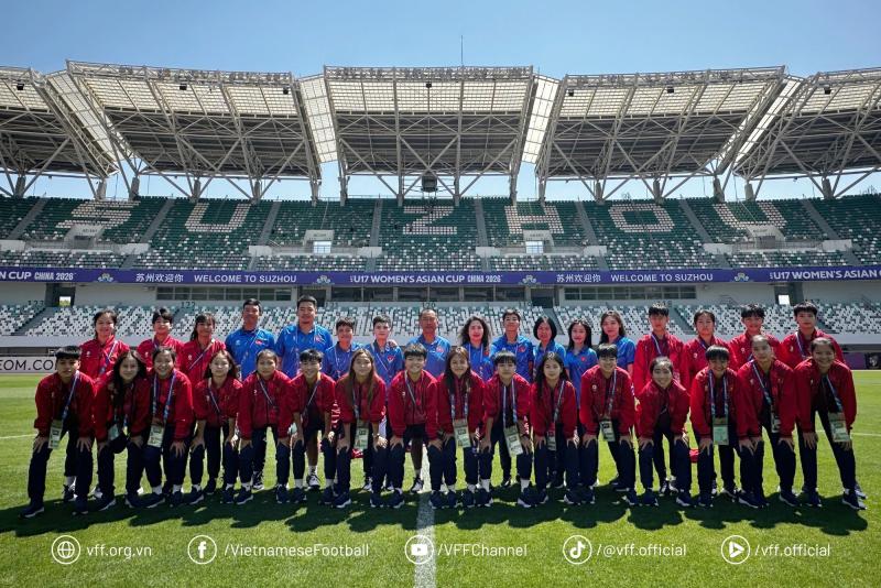 U.17 nữ Việt Nam đặt quyết tâm vào bán kết châu Á, giành vé World Cup: Phải đánh bại Úc- Ảnh 1.