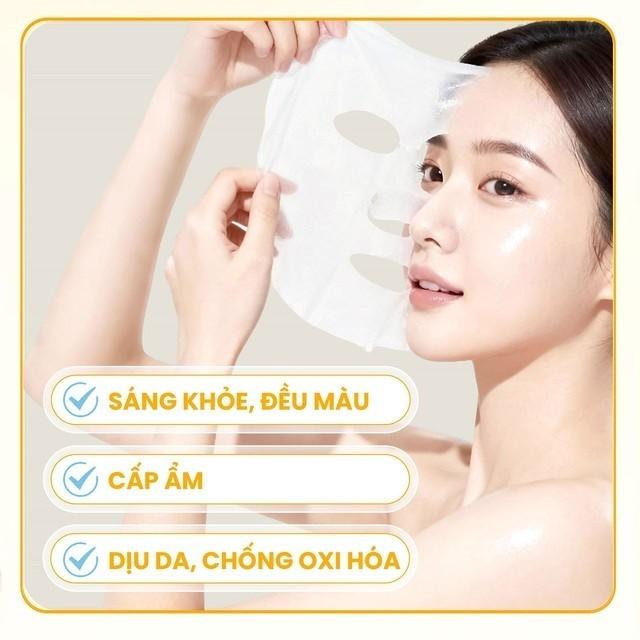 +3 mặt nạ giấy ‘made in Vietnam’ giúp cấp ẩm, cải thiện tone da sau 1 đêm - Ảnh 6.
