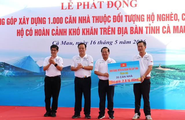 Cà Mau phát động xây 1.000 căn nhà, kêu gọi toàn dân chung tay giúp người nghèo - Ảnh 2.