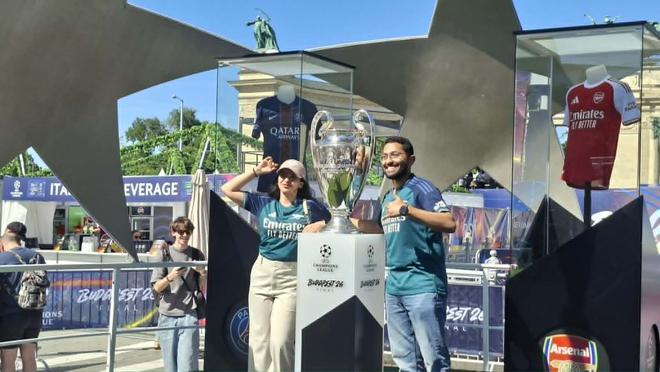 Chung kết Champions League: Arsenal đại chiến PSG, Budapest ‘căng mình’ đón siêu bão bóng đá- Ảnh 2.