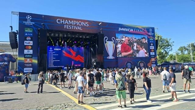 Chung kết Champions League: Arsenal đại chiến PSG, Budapest ‘căng mình’ đón siêu bão bóng đá- Ảnh 1.