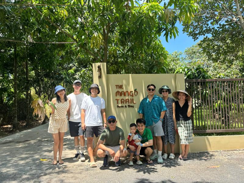 Farmstay giữa vườn xoài có gì đặc biệt mà thu hút du khách trong, ngoài nước? - Ảnh 1.