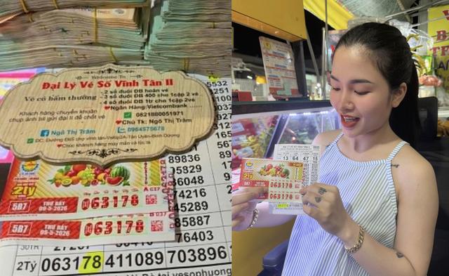 Vợ chồng ở TP.HCM trúng độc đắc xổ số miền Nam, chỉ lấy 2.8 tỉ chuyển khoản - Ảnh 1.