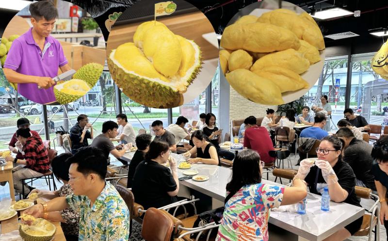 Ngày mai có buffet sầu riêng hơn 1 tấn ở TP.HCM, chỉ diễn ra trong 2 ngày- Ảnh 1.