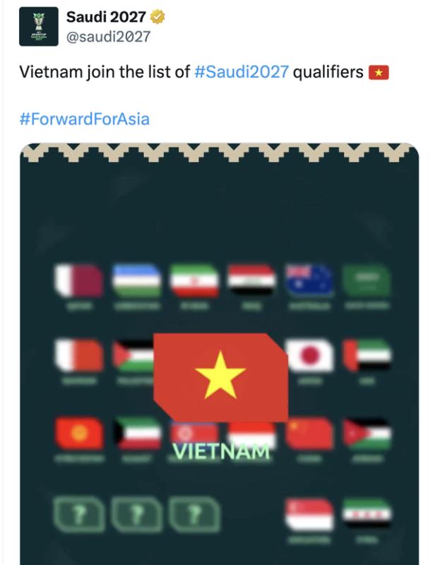 AFC thông báo đặc biệt về lễ bốc thăm Asian Cup 2027, đội tuyển Việt Nam nhóm hạt giống số 3- Ảnh 2.