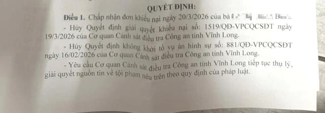 Viện KSND khu vực 2 yêu cầu điều tra lại vụ nữ sinh bị xâm hại - Ảnh 1.