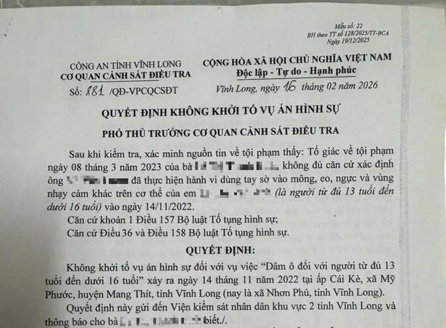 Viện KSND khu vực 2 yêu cầu điều tra lại vụ nữ sinh bị xâm hại - Ảnh 2.