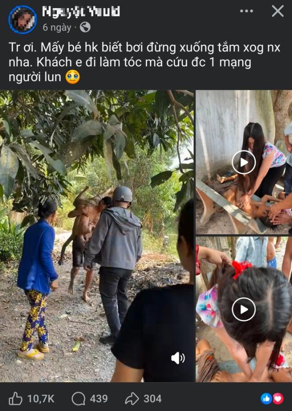 Nữ giảng viên đại học cứu sống bé trai đuối nước khi đang làm tóc - Ảnh 3.