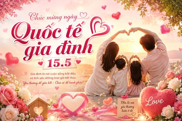 Nguồn gốc ngày Quốc tế gia đình 15.5 từ đâu? Lịch âm hôm nay có đặc biệt? - Ảnh 2.