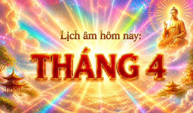 Lịch âm hôm nay: Mấy ngày nữa người Việt đón tháng 4 âm lịch Quý Tỵ? - Ảnh 2.