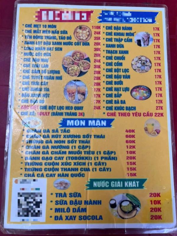 Mục sở thị quán chè trong vụ ly chè 170.000 đồng ở Huế- Ảnh 2.