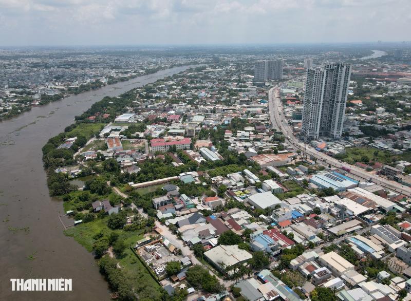 Hiện trạng dự án đường ven sông Sài Gòn trước khi mở rộng 6 làn xe - Ảnh 13.