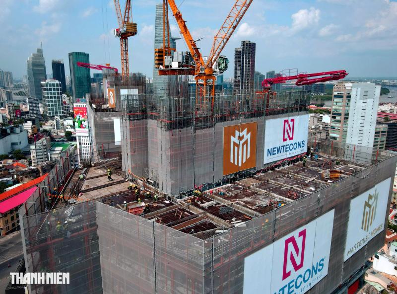 Bên trong siêu dự án tứ giác Bến Thành khi thi công trở lại- Ảnh 1.