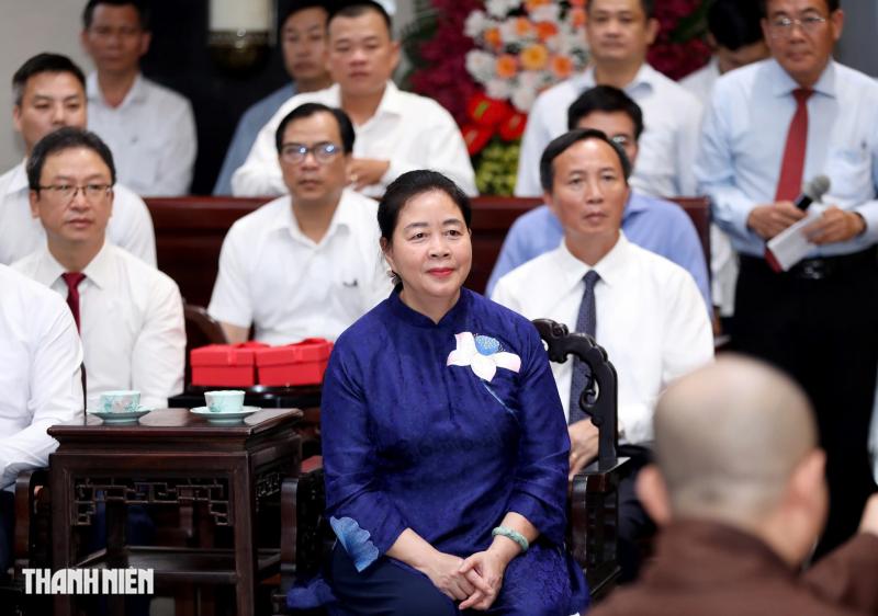 Chủ tịch Quốc hội Trần Thanh Mẫn thăm Đức Pháp chủ Giáo hội Phật giáo Việt Nam- Ảnh 4.