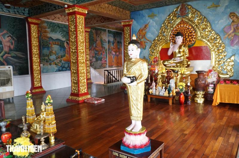 Chùa trong hẻm ở TP.HCM: Sư không ăn chay, giữ truyền thống Khmer Nam bộ - Ảnh 4.