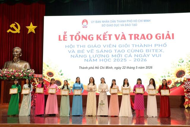 Tôn vinh những giáo viên mầm non TP.HCM không ngừng sáng tạo- Ảnh 1.