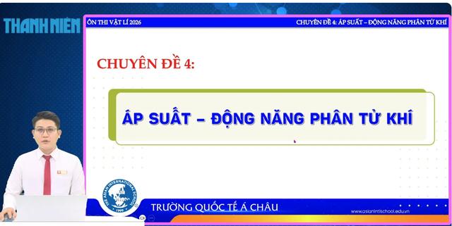 Bí quyết ôn thi tốt nghiệp THPT đạt điểm cao: Áp suất - động năng- Ảnh 1.
