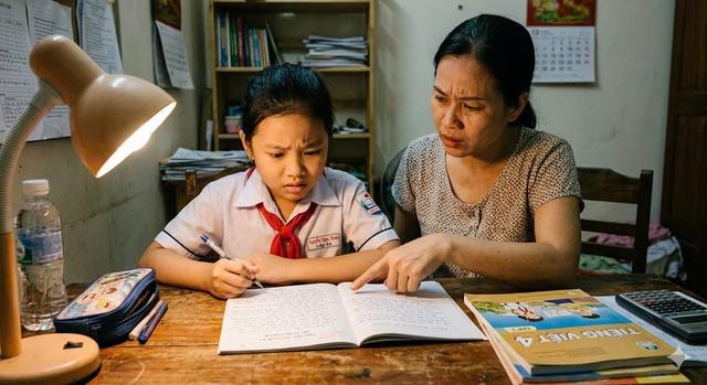 Âu lo việc học thuộc bài mẫu tập làm văn - Ảnh 1.