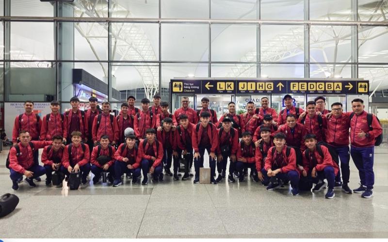 U.17 Việt Nam lên đường sang Ả Rập Xê Út, quyết săn vé World Cup: Đấu đối thủ nào?- Ảnh 1.