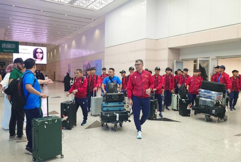 U.17 Việt Nam đến Tây Á rất an toàn, VFF lo mọi chi phí phát sinh: Khát khao lấy vé World Cup- Ảnh 2.