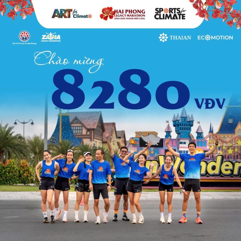 Hải Phòng Legacy Marathon 2026 lan tỏa thông điệp sống xanh, Phạm Thị Hồng Lệ tranh tài- Ảnh 1.