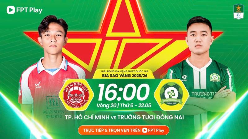 Lịch thi đấu Trường Tươi Đồng Nai cực hay hôm nay: Phải thắng CLB TP.HCM, Công Phượng lại ghi bàn?- Ảnh 1.