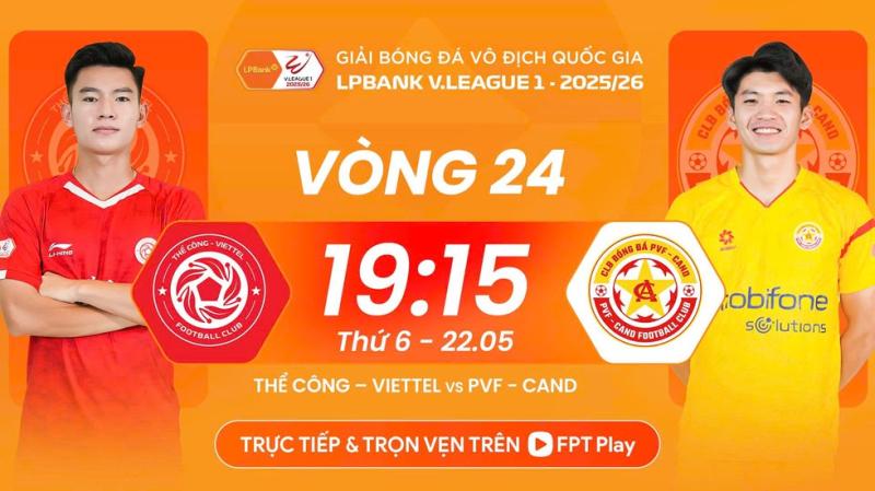 Lịch thi đấu V-League bất cân xứng hôm nay: PVF-CAND gặp khó ở trận cầu quan trọng, Thể Công Viettel quá mạnh- Ảnh 2.