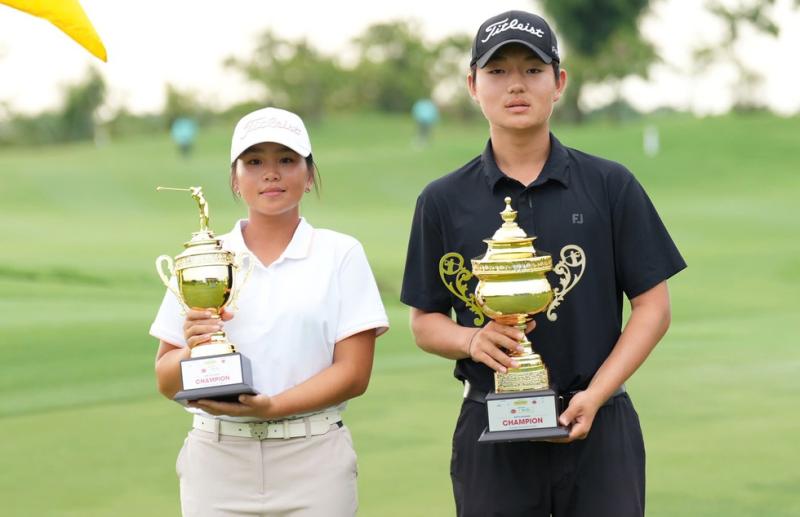 Logan Kim và Anna Le đăng quang giải golf trẻ thuộc hệ thống AJGA hàng đầu của Mỹ - Ảnh 2.