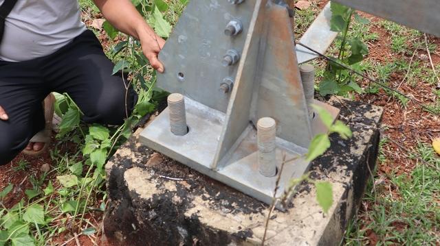 Đồng Nai: Trụ điện 110kV không có đai ốc ngã đổ gây bất an- Ảnh 11.