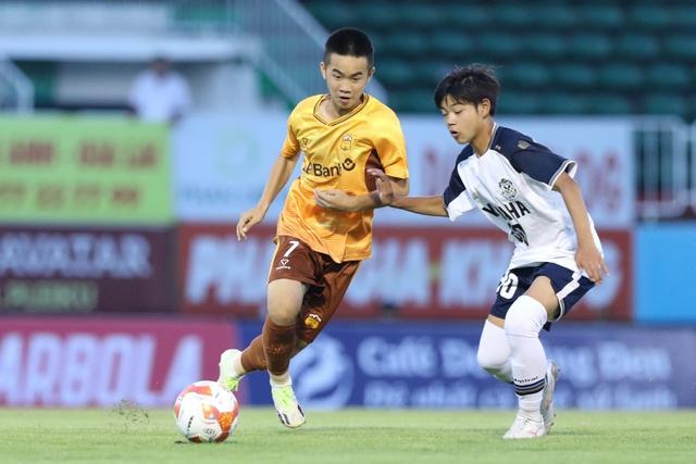 HLV Kim chứng kiến cháu của Văn Toàn ghi bàn, U.14 HAGL thắng đẹp U.14 Jubilo Iwata- Ảnh 4.