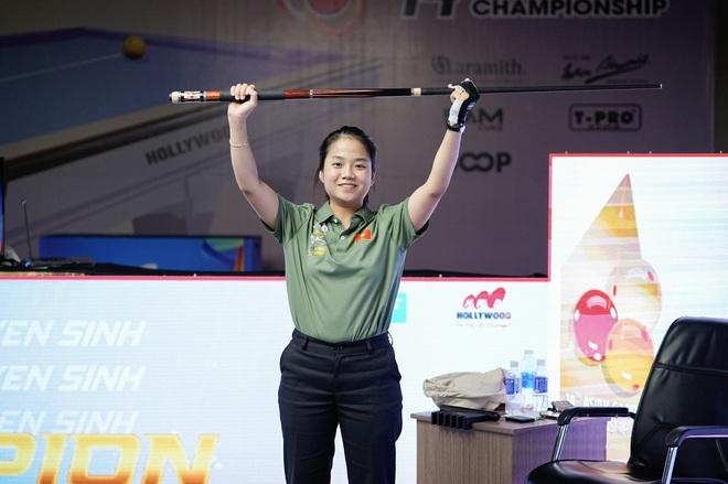 Billiards: Nữ cơ thủ Việt Nam giành chức vô địch châu Á lịch sử- Ảnh 2.