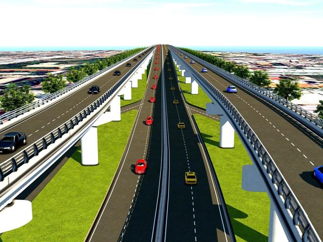 Hiện trạng và phối cảnh dự án đường trên cao quốc lộ 51  - Ảnh 4.
