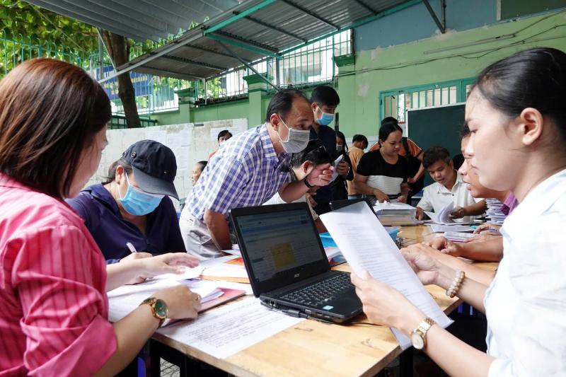 Tuyển sinh đầu cấp tại TP.HCM: Linh hoạt, không theo địa giới hành chính - Ảnh 1.
